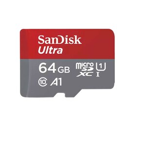 SanDisk Ultra 64 GB Class 10/UHS-I microSDXC - 140 MB/s Read - 10 Year Warranty