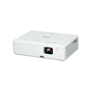 Epson CO-W01 3LCD Projector - 16:10 - Ceiling Mountable, Desktop - White - 1280 x 800 - Front, Ceiling - 6000 Hour Normal 