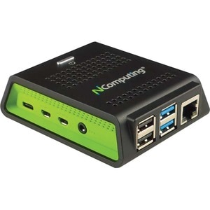 NComputing RX RX440 (HDX) Thin Client Cortex A72 BCM2711 Quad-core (4 Core) 1.50 GHz - 4 GB RAM - Gigabit Ethernet - IEEE 
