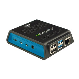 NComputing RX RX420 (RDP) Thin Client Cortex A72 BCM2711 Quad-core (4 Core) 1.50 GHz - 2 GB RAM - Gigabit Ethernet - IEEE 