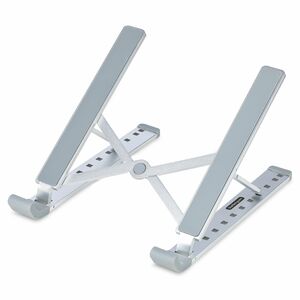 Support Pliable pour Ordinateur Portable - Support Ergonomique pour Portable - Rehausseur Inclinable, Cadre Ventilé, Max 1