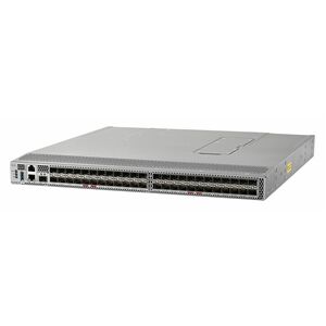 Cisco 9148V 48 Ports 64 Gbit/s Fibre Channel Switch - 48 Fiber Channel Ports - Gigabit Ethernet, 64 Gigabit Ethernet - 48 