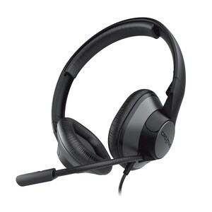 Creative HS-720 V2 Wired On-ear Stereo Headset - Black - Binaural - Ear-cup - 20 Hz to 20 kHz - 2 m (78.74") Cable - Noise