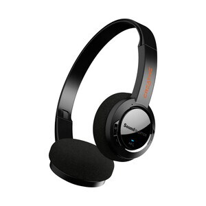 Sound Blaster JAM V2 Wired/Wireless On-ear Stereo Headset - Black - Binaural - Ear-cup - 15 m (590.55") - Bluetooth - 20 H