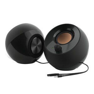 Creative Pebble 2.0 Speaker System - 4.4 W RMS - Black - 100 Hz to 17 kHz