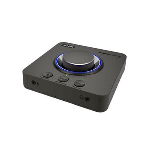 Sound Blaster X4 External Sound Box - 24 bit DAC Data Width - 7.1 Sound Channels - External - USB Type C - 3 Byte 192 kHz 