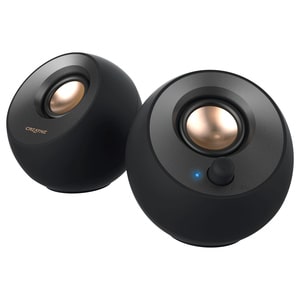 Creative Pebble V2 2.0 Speaker System - 8 W RMS - Black - 100 Hz to 17 kHz