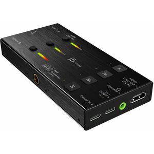j5create JVA06-N Video Capturing Device - Black - Functions: Video Capturing - 1080p, 900p, 768p, 1024p, 576p, 480p, 576i,