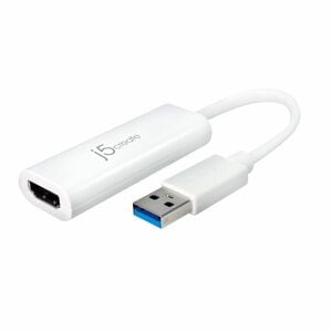 j5create JUA254 A/V Adapter - 1 - TAA Compliant - 1 × USB 3.0 Type A - Male - 1 x HDMI Digital Audio/Video - Female - 2048