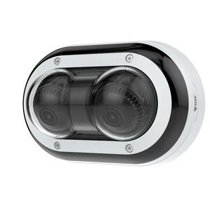 AXIS P4707-PLVE 5 Megapixel Netzwerkkamera - Farbe - Kuppel - Weiß, Schwarz - 15 m Infrarot Nachtsicht - Zipstream, H.264,