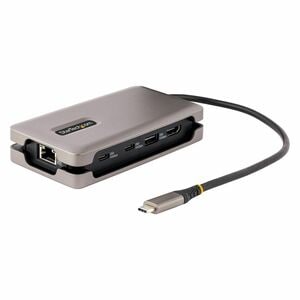 StarTech.com DKT31CH2CPD3 USB 3.2 (Gen 2) Type C Docking Station for Notebook, Workstation - 100 W - Space Gray - Portable