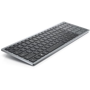 Dell Compact KB740 Keyboard - Wireless Connectivity - USB Interface - Hungarian - QWERTZ Layout - Black, Grey - Scissors K