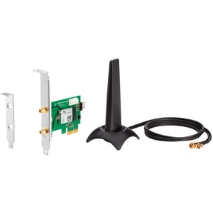 HP AX210 IEEE 802.11ax Bluetooth 5.2 Tri Band Wi-Fi/Bluetooth Combo Adapter for Workstation - M.2 - 2.40 Gbit/s - 2.40 GHz