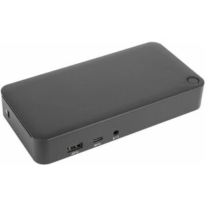 Targus Universal DOCK310 USB 3.2 (Gen 1) Type C 扩展插口 用于 硬盘, 显示器, 键盘, 笔记本电脑 - 充电功能 - 130 W - 黑 - 2 支持的显示器 - 5K, 4K UHD - 51
