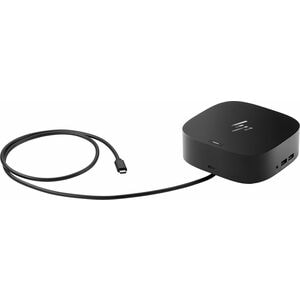 HP G5 C型 USB 扩展插口 用于 智能电话, 显示器, 笔记本电脑, 台式计算机 - 充电功能 - 120 W - 黑 - 台式机 - 3 支持的显示器 - Full HD, QHD, 4K - 1920 x 1080, 2560 x 