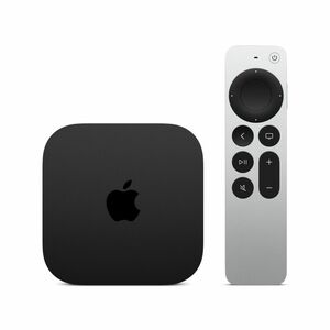 Apple TV 4K Internet TV - 64 GB HDD - Wireless LAN - Black - Siri - HDR10, HDR10+, HLG - Dolby Digital 5.1, Dolby Digital 
