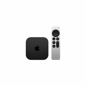 Apple TV 4K Internet TV - 128 GB HDD - Wireless LAN - Black - Siri - HDR10, HDR10+, HLG - Dolby Digital 5.1, Dolby Digital