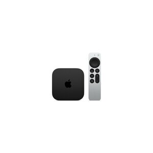 Apple TV 4K Internet TV - 64 GB HDD - Wireless LAN - Black - Siri - HDR10, HDR10+, HLG - Dolby Digital 5.1, Dolby Digital 