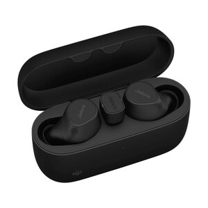 Jabra Evolve2 Verdadeiro sem fio Auscultadores Estéreo Auscultadores - Preto - Binaural - No ouvido - 2000 cm - Bluetooth 
