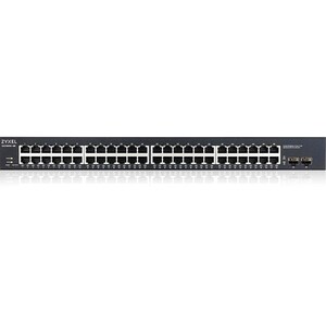 ZYXEL GS1900 GS1900-48 48 Ports Manageable Ethernet Switch - Gigabit Ethernet - 10/100/1000Base-T, 1000Base-X - 2 Layer Su