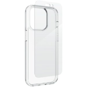 invisibleSHIELD Glass Elite 360 Case for Apple iPhone 14 Pro Smartphone - Clear - Bacterial Resistant, Impact Resistant, D