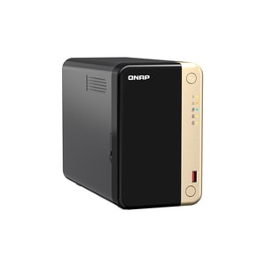 QNAP Turbo NAS TS-264-8G 2 x Total Bays SAN/NAS Storage System - 4 GB Flash Memory Capacity Celeron Quad-core (4 Core) - 8