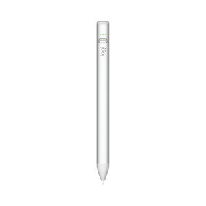 Logitech Crayon Stylus - Capacitive Touchscreen Type Supported - Active - Replaceable Stylus Tip - Aluminium, Polycarbonat