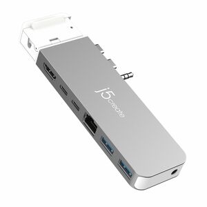 j5create JCD395-N USB4 Docking Station for Keyboard, Notebook, Speaker, Monitor, Flash Drive, Mouse - Charging Capability 