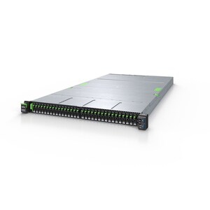 Fujitsu PRIMERGY RX2530 M6 1U Rack Servidor - 1 Xeon Prata 4310 2,10 GHz - 32 GB RAM - Serial ATA, Serial Attached SCSI (S