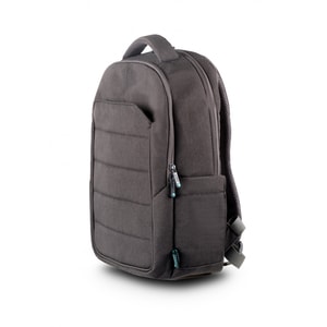 MOCHILA 13-14 GRIS OSCURO NYLON PET RECICLADO