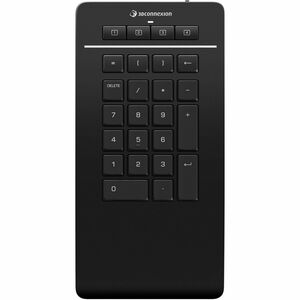3Dconnexion Numpad Pro Keypad - Kabel/Kabellos Konnektivität - USB-Typ C Schnittstelle - Bluetooth/RF - 2,40 GHz - Windows