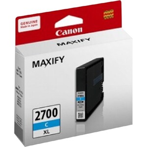 Canon PGI-2700XL Original XL Yield Inkjet Ink Cartridge - Cyan Pack - 1500 Pages