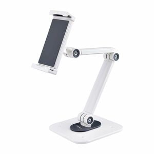 StarTech.com Tablet-PC-Ständer - Weiß - Höhenverstellbar - Bildschirmgröße: 32,8 cm (12,9 Zoll) - Aluminium, Stahl