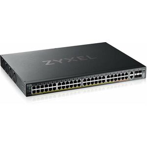 ZYXEL XGS2220 XGS2220-54HP 50 Ports Manageable Layer 3 Switch - Gigabit Ethernet, 10 Gigabit Ethernet - 100/1000Base-T, 10