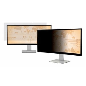 3M Anti-glare Privacy Screen Filter - Black, Matte - For 86.4 cm (34") Widescreen LCD Monitor - 21:9 - Blue Light Reductio
