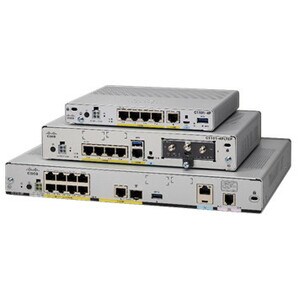Cisco 1000 C1121-4P Router - 6 Ports - 4 RJ-45 Port(s) - PoE Ports - Management Port - 1 - Gigabit Ethernet - Rack-mountable