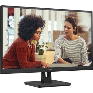 AOC 27E3UM 27" Aula Full HD Monitor LCD para gaming - 16:9 - preto texturizado - 68,6 cm (27") Viewable - Alinhamento vert