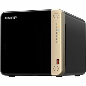 QNAP Turbo NAS TS-464-8G 4 x Total Bays SAN/NAS Storage System - 4 GB Flash Memory Capacity - Intel Celeron N5095 Quad-cor