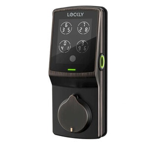 Lockly Wi-Fi Enabled Lockly Secure Pro Smart Lock - Touchscreen - Wireless LAN - Matte Black
