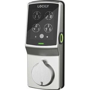 Lockly Wi-Fi Enabled Lockly Secure Pro Smart Lock - Touchscreen - Wireless LAN - Bluetooth - Z-WaveSatin Nickel