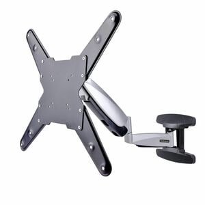 StarTech.com VESA TV Wall Mount, Adjustable Full Motion TV Wall Mount For 23"-55" Displays, Extendable/Tilting/Swivel TV W