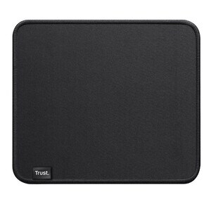 Trust Mittel Mauspad - 210 mm x 250 mm x 3 mm Abmessung - Schwarz - Gummi - Rutschfest - Maus