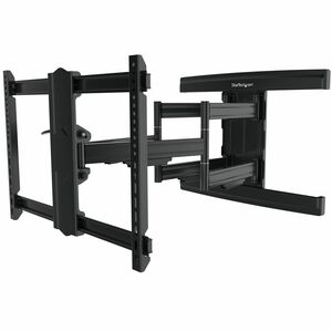 StarTech.com TV Wall Mount supports up to 100" VESA Displays - Low Profile Full Motion Large TV Wall Mount - Heavy Duty Ad