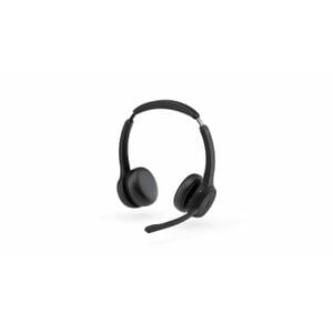 Cisco Kabel/Kabellos Kopfbügel Stereo Headset - Schwarz - Google Assistant, Siri - Binaural - Geschlossen - 20 Hz bis 20 k
