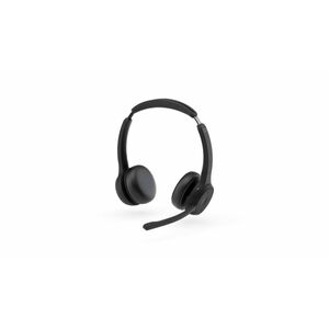 Cisco Kabel/Kabellos Kopfbügel Stereo Headset - Schwarz - Google Assistant, Siri - Binaural - Geschlossen - 20 Hz bis 20 k
