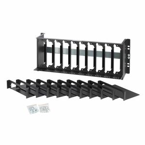 Belkin Desktop Open Frame Rackmount Kit for KVM Extender - Black - TAA Compliant - Aluminium