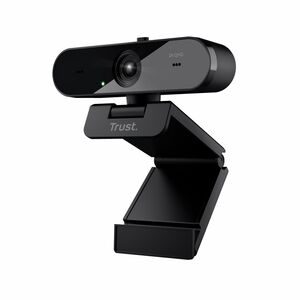 Trust TW-250 - Webcam - 30 fps - Schwarz - USB 2.0 - 2560 x 1440 Pixel Videoauflösung - Autofokus - 92° Angle - Tischhalte