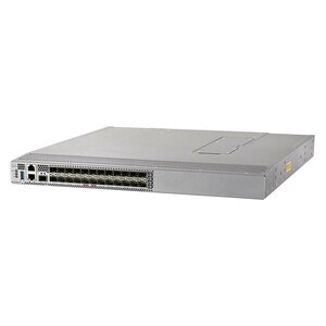 Cisco 9124V 24 Ports 64 Gbit/s Fibre Channel Switch - 24 Fiber Channel Ports - Gigabit Ethernet - 24 x Total Expansion Slo