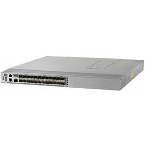 Cisco 9124V 24 Anschlüsse 64 Gbit/s Fibre Channel Switch - 24 Fiber Channel Ports - Gigabit-Ethernet - 24 x Total Expansio