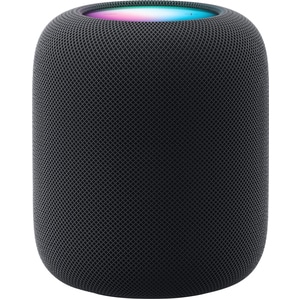 Apple HomePod 蓝牙 智能音箱 - Siri 支持 - 午夜黑 - Dolby Atmos - 无线局域网